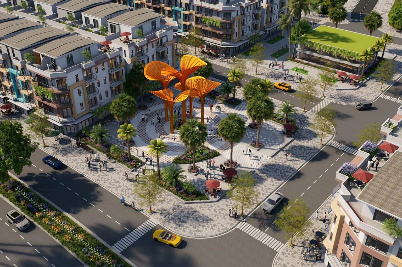 tiện ích dự án yên thế golden hill bắc ninh
